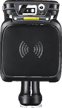 Terminal portable avec tête RFID UHF